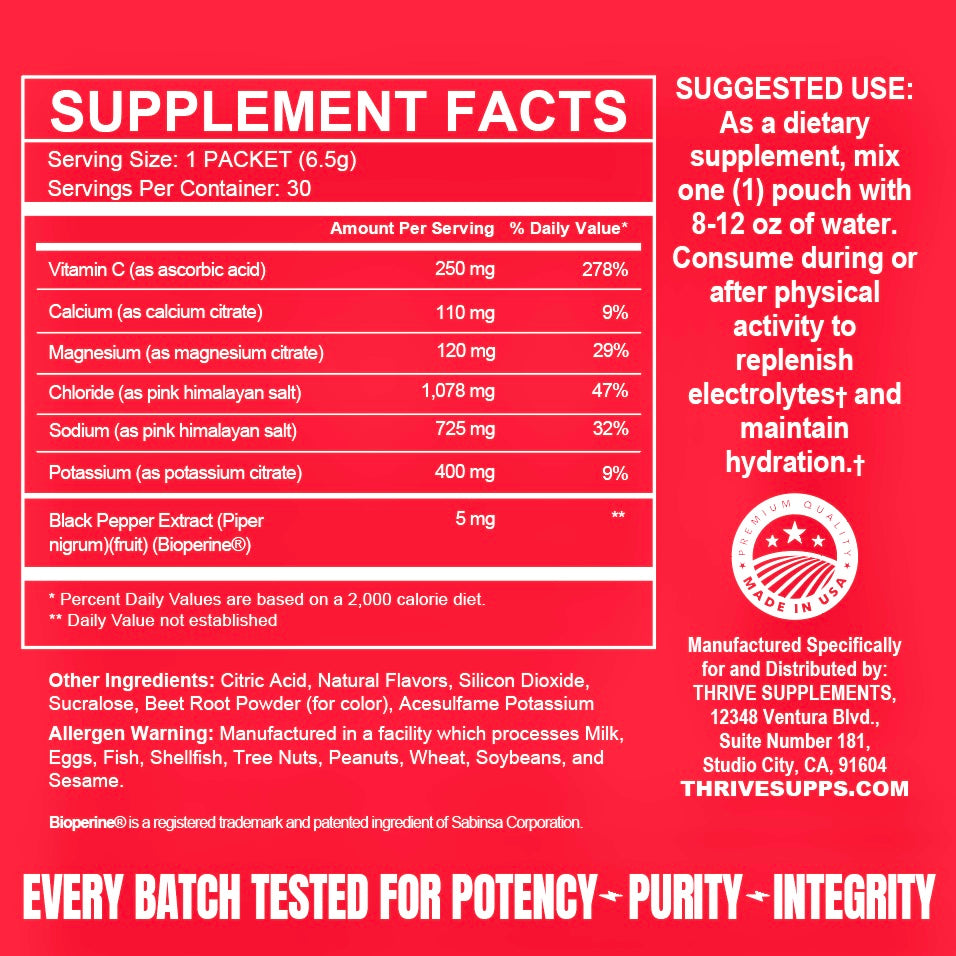 Hydration - Strawberry Watermelon (30 servings)