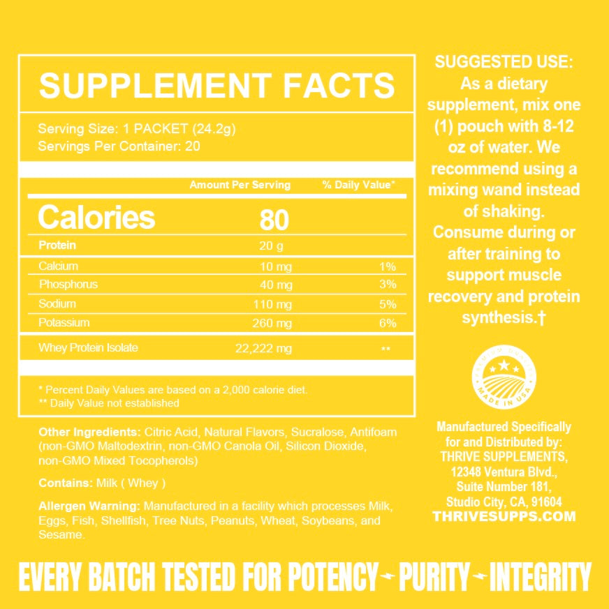 Clear Protein - Pina Colada (20 servings)