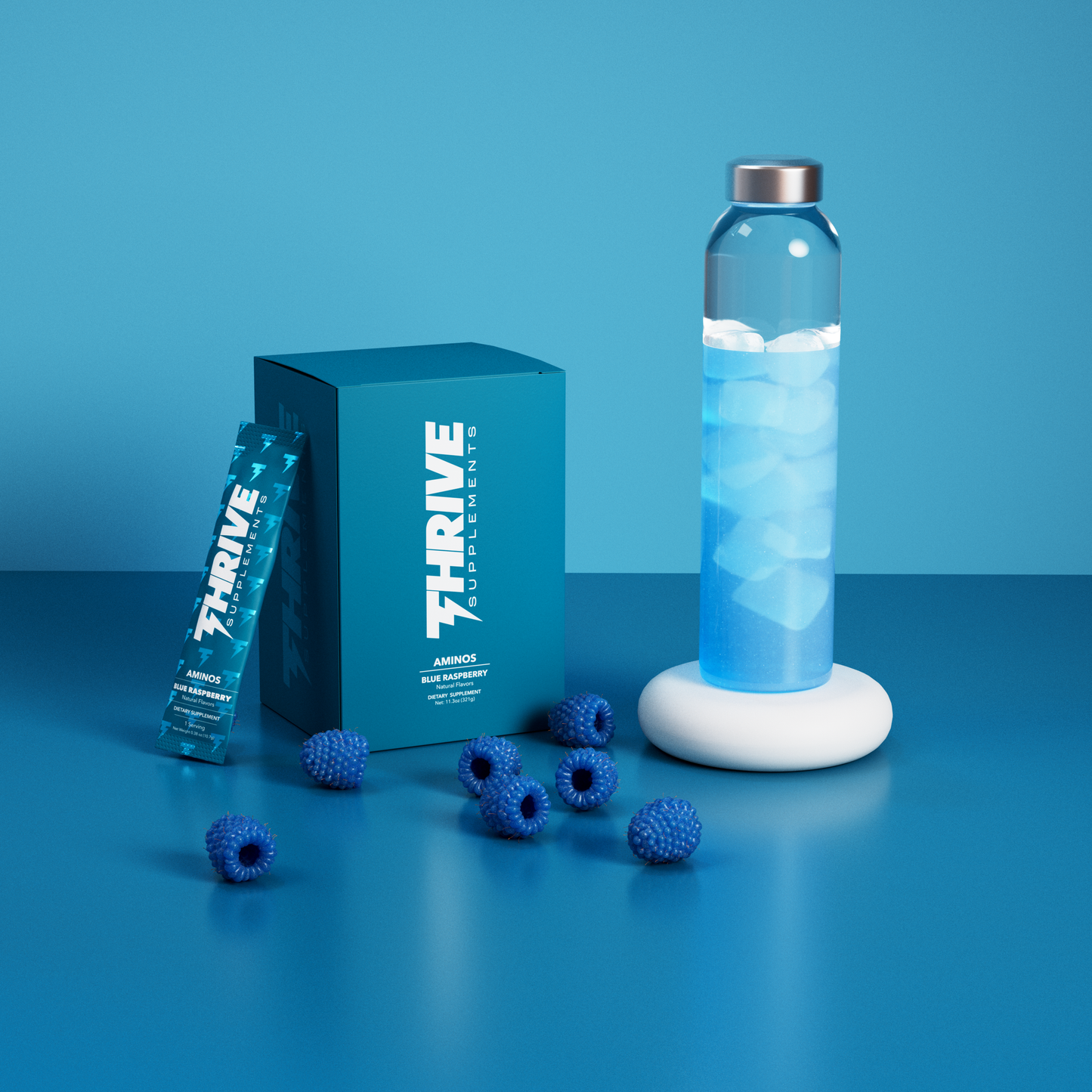 Aminos - Blue Raspberry (30 servings)